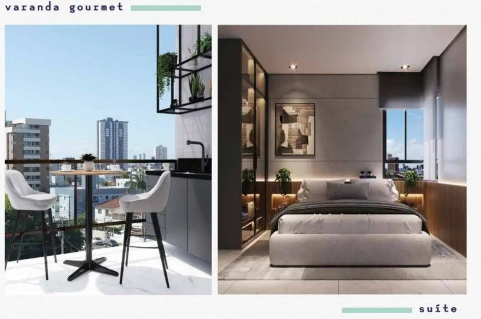 Foto 4 de Apartamento com 2 quartos à venda, 53m2 em Bessa, Joao Pessoa - PB