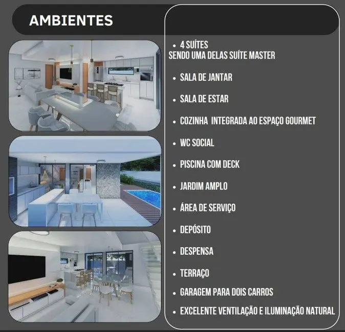 Foto 2 de Casa com 4 quartos à venda, 251m2 em Muçumagro, Joao Pessoa - PB