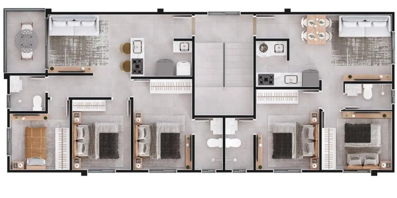Foto 1 de Apartamento com 2 quartos à venda, 47m2 em Ernesto Geisel, Joao Pessoa - PB