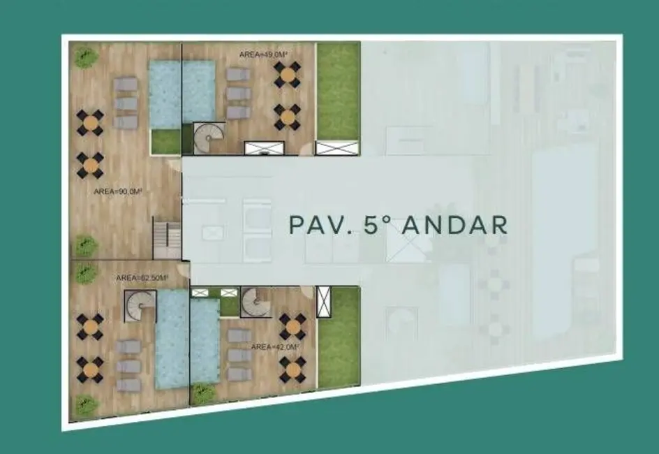 Foto 9 de Apartamento com 3 quartos à venda, 120m2 em Bessa, Joao Pessoa - PB