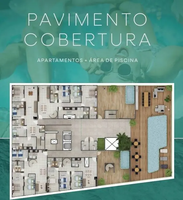 Foto 8 de Apartamento com 3 quartos à venda, 120m2 em Bessa, Joao Pessoa - PB