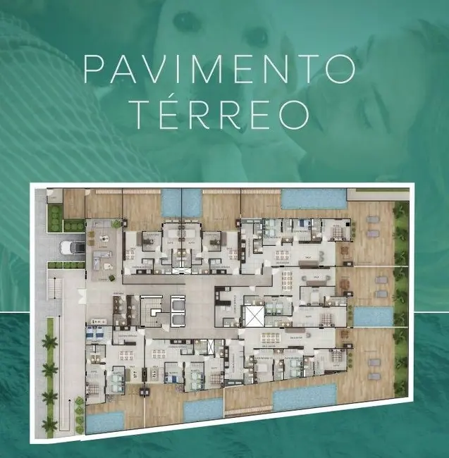 Foto 6 de Apartamento com 3 quartos à venda, 120m2 em Bessa, Joao Pessoa - PB