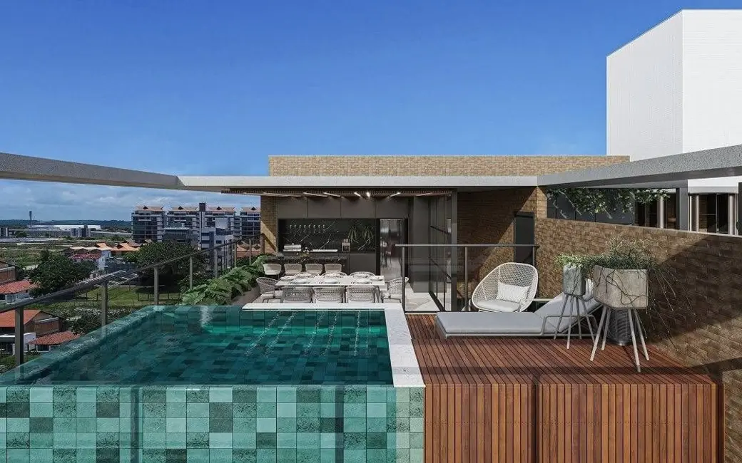 Foto 1 de Apartamento com 2 quartos à venda, 69m2 em Camboinha, Cabedelo - PB