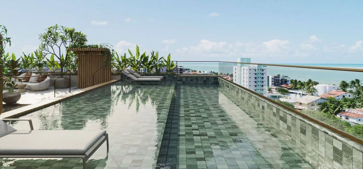 Foto 1 de Apartamento com 3 quartos à venda, 104m2 em Camboinha, Cabedelo - PB