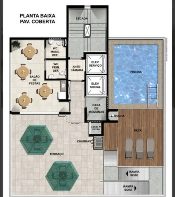 Apartamento com 1 quarto à venda, 40m2 em Boa Viagem, Recife - PE - imagem 3 Foto 3 de Apartamento com 1 quarto à venda, 40m2 em Boa Viagem, Recife - PE