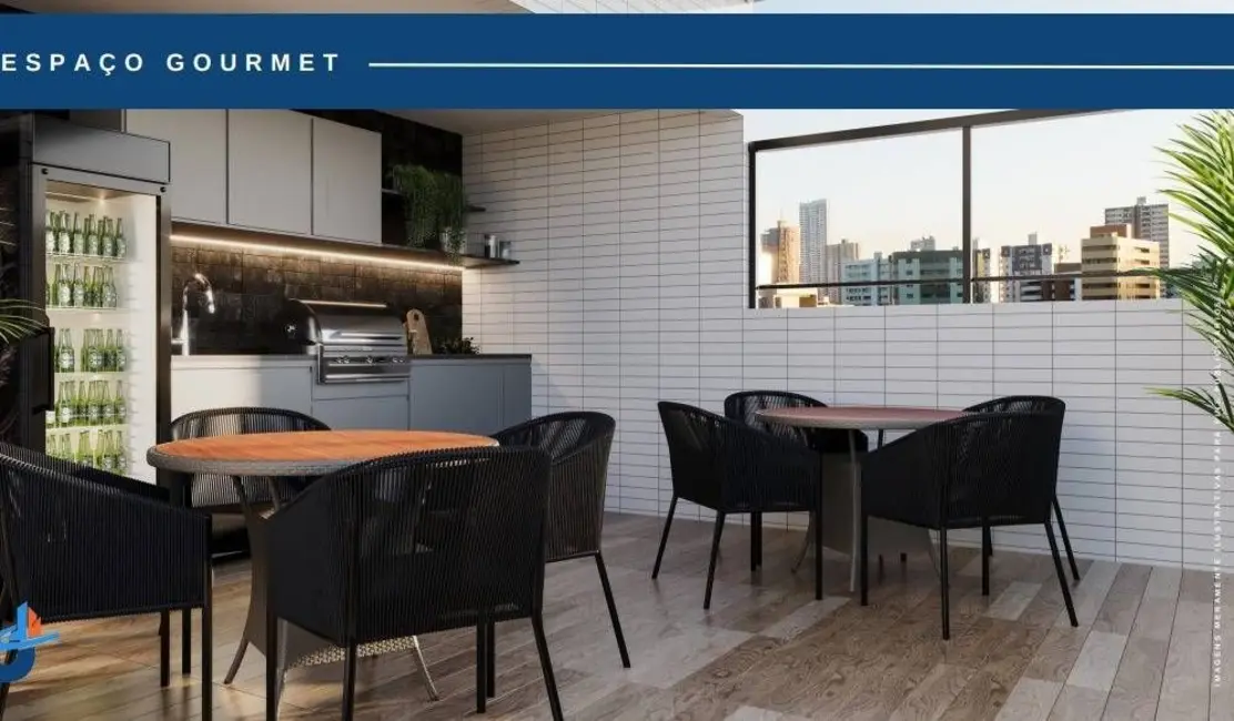 Apartamento com 2 quartos à venda, 45m2 em Cristo Redentor, Joao Pessoa - PB - imagem 4 Foto 4 de Apartamento com 2 quartos à venda, 45m2 em Cristo Redentor, Joao Pessoa - PB