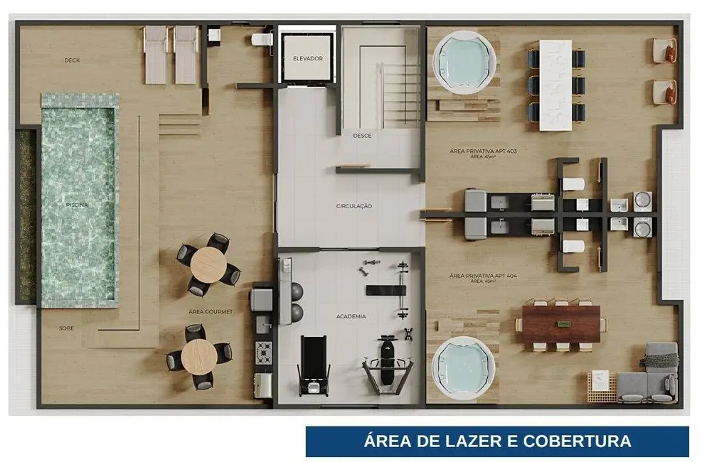 Apartamento com 2 quartos à venda, 45m2 em Cristo Redentor, Joao Pessoa - PB - imagem 7 Foto 7 de Apartamento com 2 quartos à venda, 45m2 em Cristo Redentor, Joao Pessoa - PB