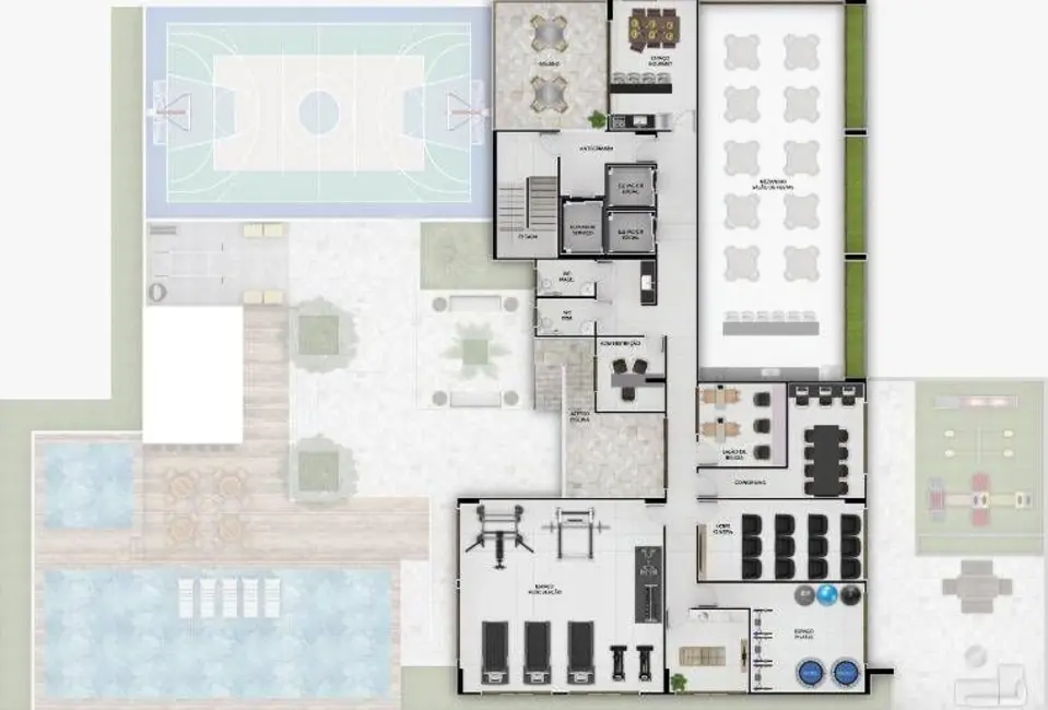 Apartamento com 2 quartos à venda, 61m2 em Joao Pessoa - PB - imagem 2 Foto 2 de Apartamento com 2 quartos à venda, 61m2 em Joao Pessoa - PB