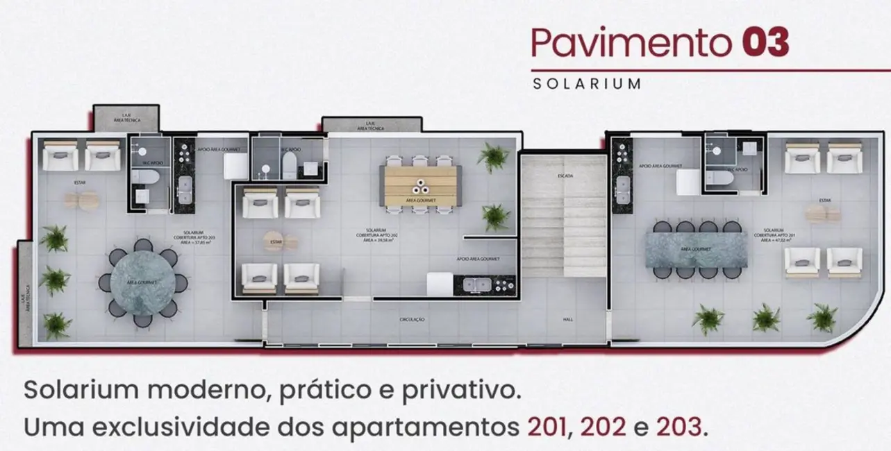 Foto 3 de Apartamento com 2 quartos à venda, 37m2 em Bessa, Joao Pessoa - PB
