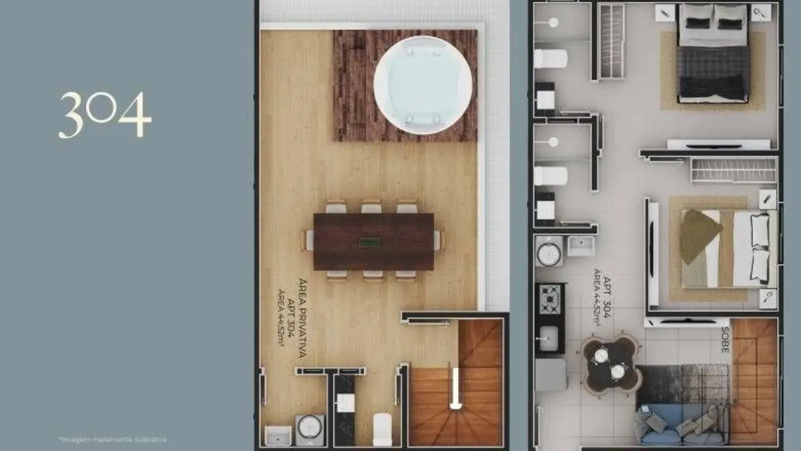 Foto 4 de Apartamento com 2 quartos à venda, 45m2 em Jardim Oceania, Joao Pessoa - PB