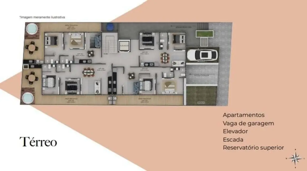 Foto 7 de Apartamento com 2 quartos à venda, 45m2 em Jardim Oceania, Joao Pessoa - PB