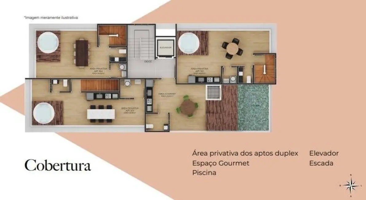 Foto 3 de Apartamento com 2 quartos à venda, 45m2 em Jardim Oceania, Joao Pessoa - PB