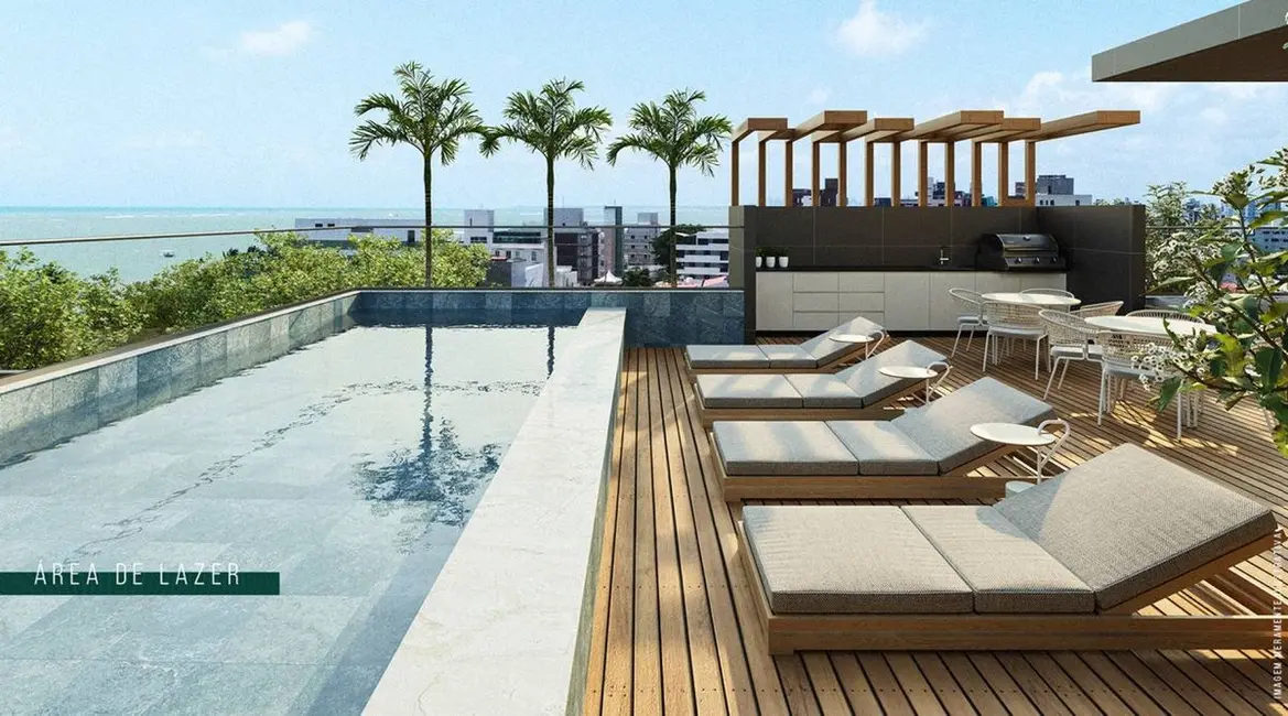 Foto 3 de Apartamento com 3 quartos à venda, 101m2 em Camboinha, Cabedelo - PB