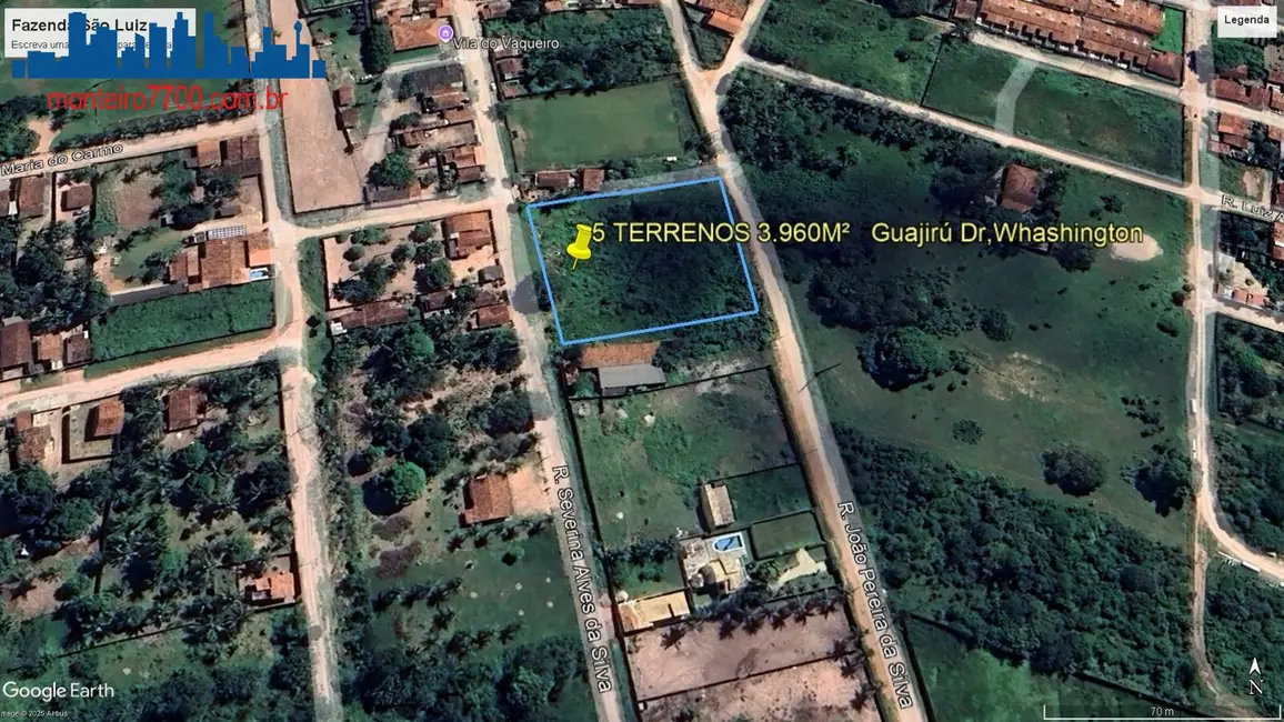 Foto 3 de Terreno / Lote à venda, 3960m2 em Guajiru, Sao Goncalo Do Amarante - RN