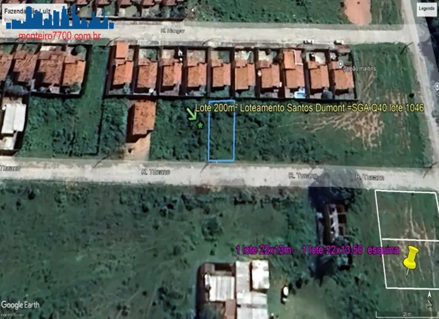 Foto 3 de Terreno / Lote à venda, 200m2 em Santo Antônio do Potengi, Sao Goncalo Do Amarante - RN