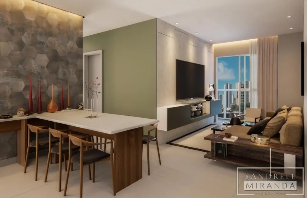 Foto 4 de Apartamento com 1 quarto à venda, 32m2 em Graças, Recife - PE