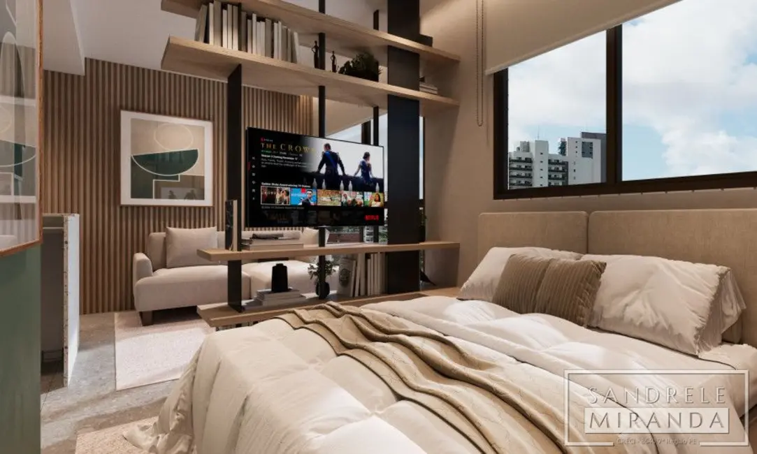 Foto 6 de Apartamento com 1 quarto à venda, 29m2 em Casa Forte, Recife - PE