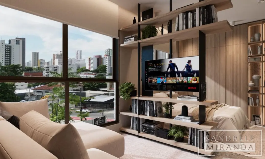 Foto 5 de Apartamento com 1 quarto à venda, 29m2 em Casa Forte, Recife - PE