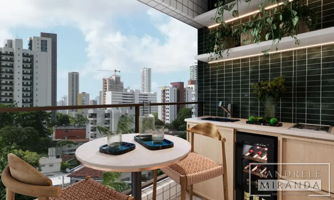 Foto 5 de Apartamento com 2 quartos à venda, 52m2 em Casa Forte, Recife - PE