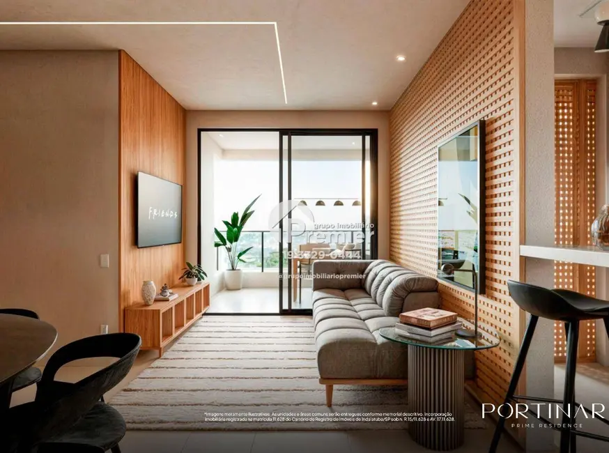 Foto 3 de Apartamento com 2 quartos à venda, 85m2 em Vila Sfeir, Indaiatuba - SP