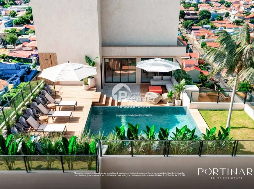 Foto 6 de Apartamento com 3 quartos à venda, 96m2 em Vila Sfeir, Indaiatuba - SP