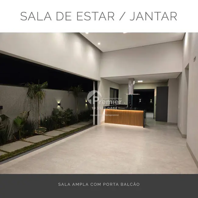 Foto 3 de Casa de Condomínio com 3 quartos à venda, 360m2 em Indaiatuba - SP