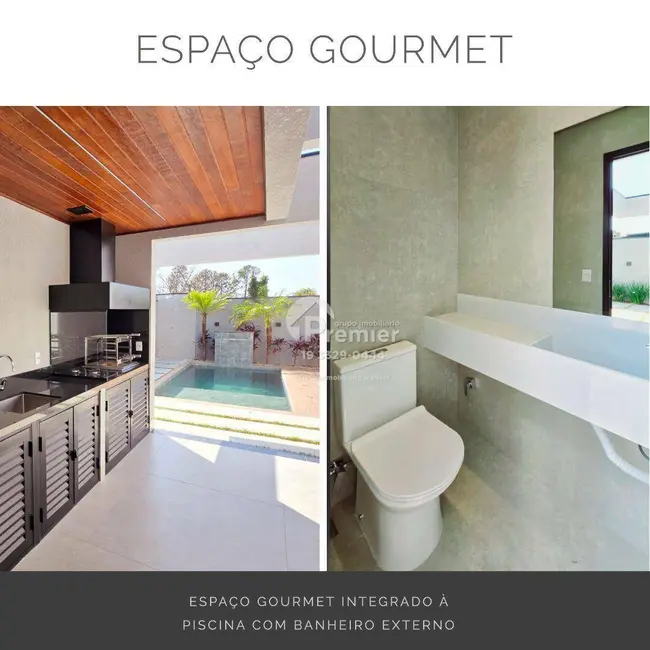 Foto 8 de Casa de Condomínio com 3 quartos à venda, 360m2 em Indaiatuba - SP