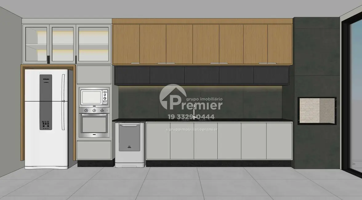 Foto 2 de Casa de Condomínio com 3 quartos à venda, 200m2 em Indaiatuba - SP