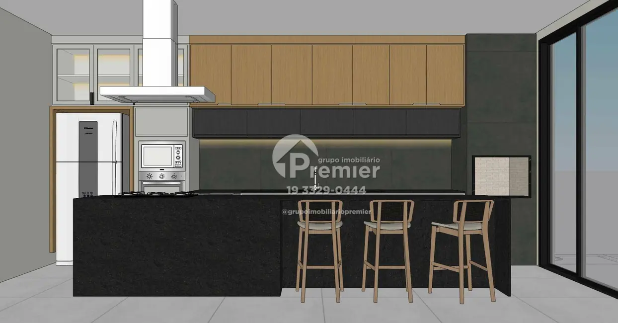 Foto 3 de Casa de Condomínio com 3 quartos à venda, 200m2 em Indaiatuba - SP