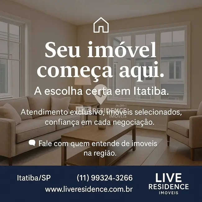 Foto 4 de Terreno / Lote à venda, 266m2 em Itatiba - SP