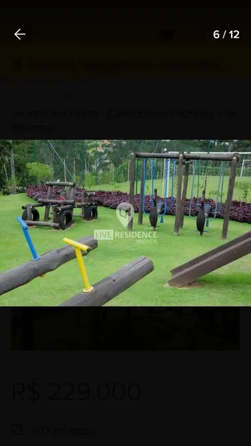 Foto 7 de Lote de Condomínio à venda, 502m2 em Condominio Residencial Villa Ravenna, Itatiba - SP