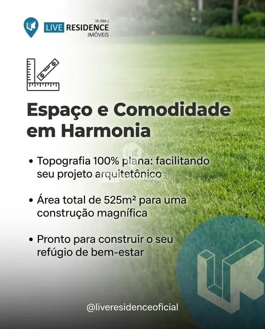 Foto 2 de Lote de Condomínio à venda, 525m2 em Residencial Terras Nobres, Itatiba - SP