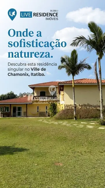 Foto 1 de Casa de Condomínio com 4 quartos à venda, 520m2 em Ville Chamonix, Itatiba - SP