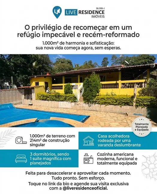 Foto 1 de Casa à venda, 214m2 em Terras de São Sebastião, Itatiba - SP