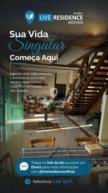 Foto 3 de Casa de Condomínio com 3 quartos à venda, 435m2 em Parque São Gabriel, Itatiba - SP