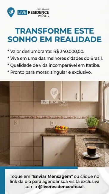 Casa com 2 quartos à venda, 100m2 em Bairro do Engenho, Itatiba - SP - imagem 3 Foto 3 de Casa com 2 quartos à venda, 100m2 em Bairro do Engenho, Itatiba - SP
