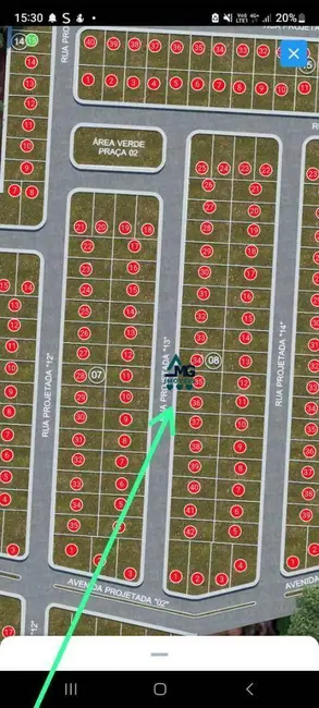 Terreno / Lote à venda, 300m2 em Tres Coracoes - MG - imagem 9 Foto 9 de Terreno / Lote à venda, 300m2 em Tres Coracoes - MG