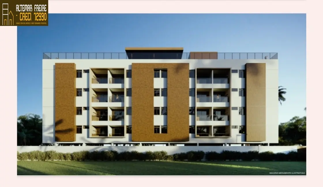 Foto 6 de Apartamento com 2 quartos à venda, 60m2 em Ponta de Matos, Cabedelo - PB