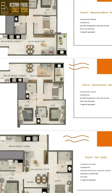 Apartamento com 2 quartos à venda, 53m2 em Monte Castelo, Cabedelo - PB - imagem 9 Foto 9 de Apartamento com 2 quartos à venda, 53m2 em Monte Castelo, Cabedelo - PB