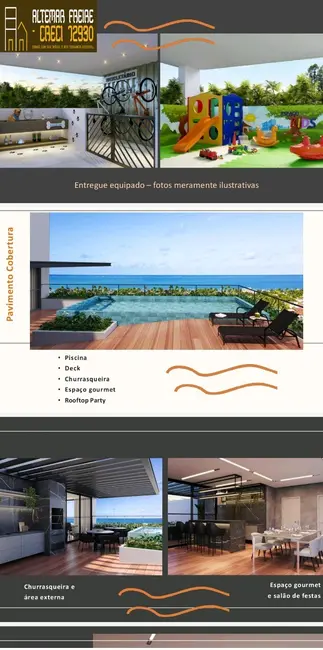 Apartamento com 2 quartos à venda, 53m2 em Monte Castelo, Cabedelo - PB - imagem 3 Foto 3 de Apartamento com 2 quartos à venda, 53m2 em Monte Castelo, Cabedelo - PB