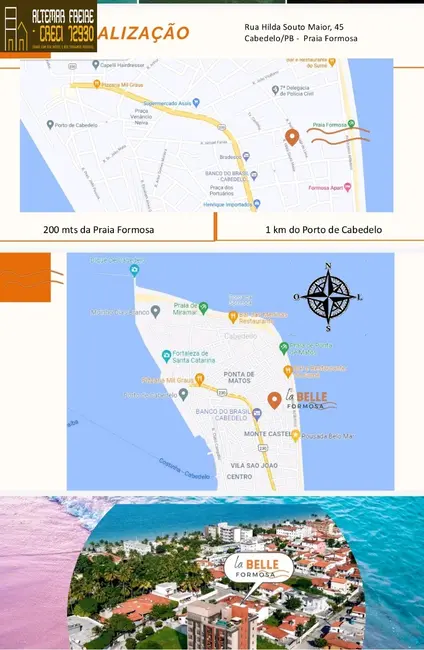 Apartamento com 2 quartos à venda, 53m2 em Monte Castelo, Cabedelo - PB - imagem 5 Foto 5 de Apartamento com 2 quartos à venda, 53m2 em Monte Castelo, Cabedelo - PB