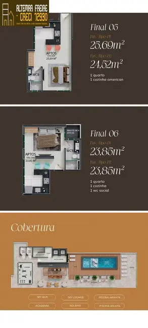 Foto 8 de Apartamento com 2 quartos à venda, 54m2 em Jardim Oceania, Joao Pessoa - PB