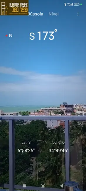 Foto 4 de Apartamento com 3 quartos à venda, 167m2 em Ponta de Matos, Cabedelo - PB