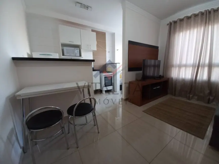 Foto 2 de Apartamento com 1 quarto para alugar, 36m2 em Residencial Flórida, Ribeirao Preto - SP