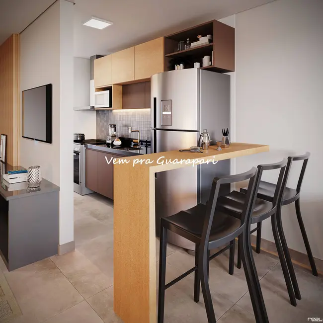 Foto 4 de Apartamento com 3 quartos à venda, 104m2 em Praia do Morro, Guarapari - ES