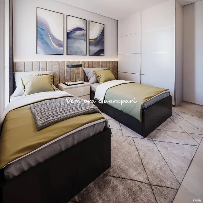 Foto 6 de Apartamento com 3 quartos à venda, 104m2 em Praia do Morro, Guarapari - ES
