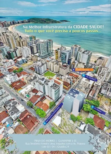 Apartamento com 2 quartos à venda, 74m2 em Praia do Morro, Guarapari - ES - imagem 2 Foto 2 de Apartamento com 2 quartos à venda, 74m2 em Praia do Morro, Guarapari - ES