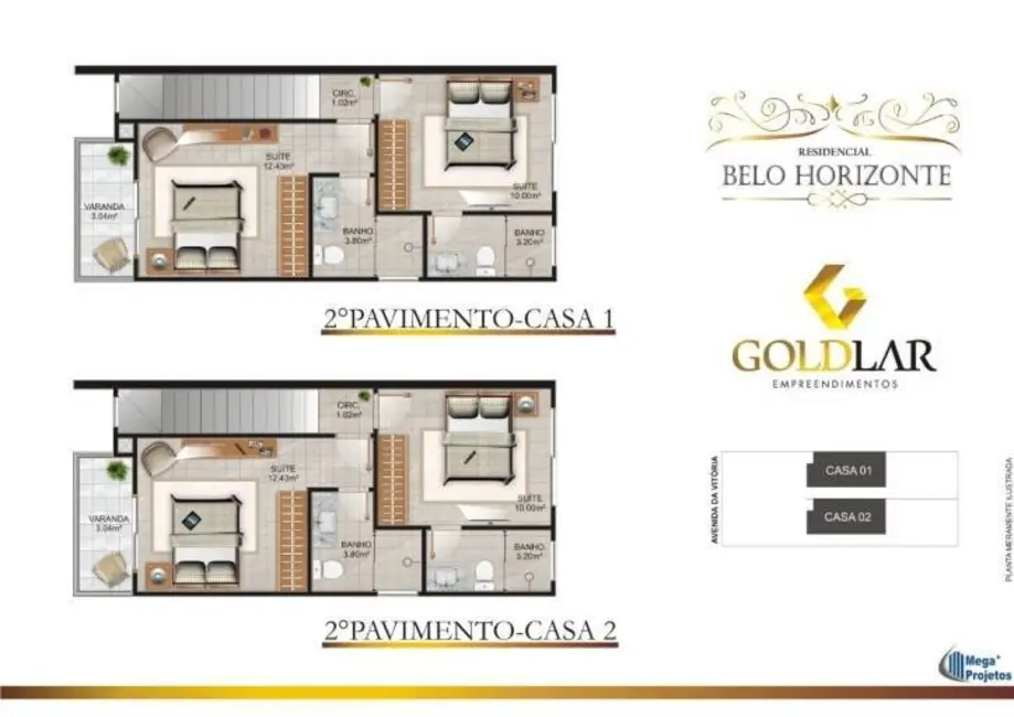 Sobrado com 2 quartos à venda, 85m2 em Santa Mônica, Guarapari - ES - imagem 3 Foto 3 de Sobrado com 2 quartos à venda, 85m2 em Santa Mônica, Guarapari - ES