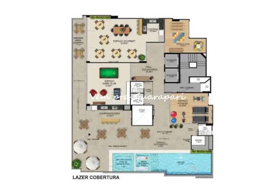 Apartamento com 2 quartos à venda, 94m2 em Centro, Guarapari - ES - imagem 6 Foto 6 de Apartamento com 2 quartos à venda, 94m2 em Centro, Guarapari - ES
