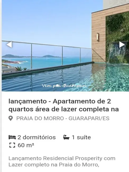 Foto 3 de Apartamento com 2 quartos à venda, 300m2 em Praia do Morro, Guarapari - ES
